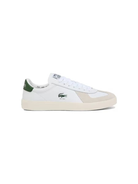 Kožené tenisky Lacoste BASESHOT PRO bílá