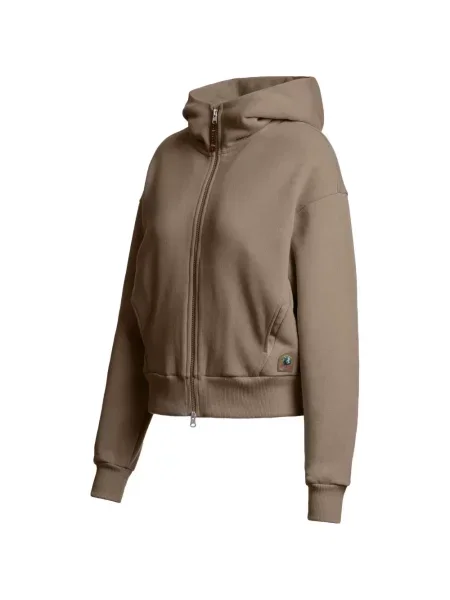 Hanorac cu glugă Parajumpers cu autograf maro