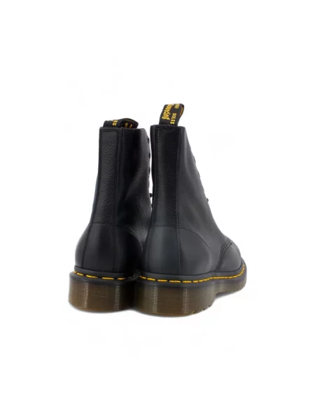 Botki Dr. Martens sznurowane skórzane czarne