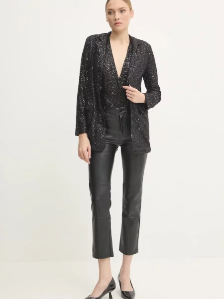 Піджак Answear Lab однобортний чорний