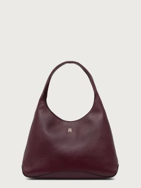 TOMMY HILFIGER Geantă de umăr EVERYDAY bordeaux roșu