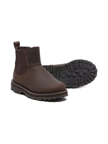 Buty do kostki dziecięce Timberland brązowe
