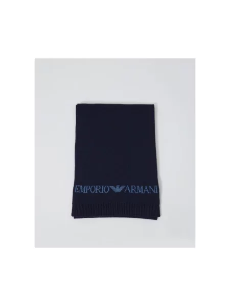 Czapka Emporio Armani niebieska