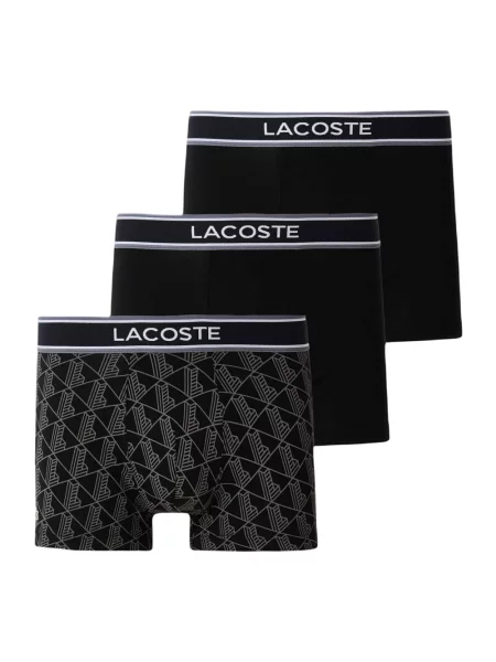 Lacoste bokserki czarny