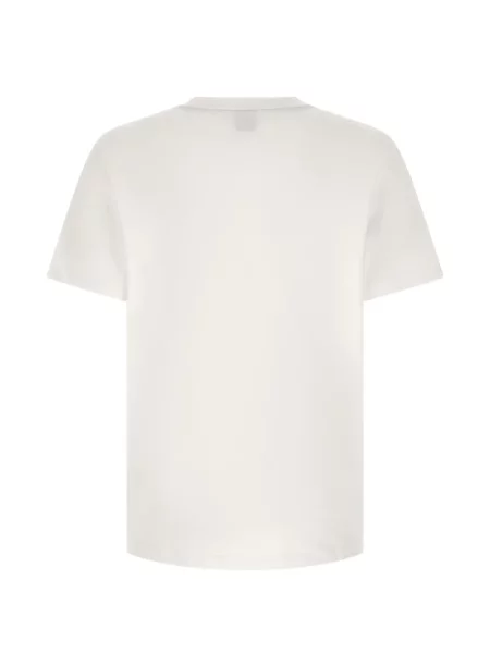 Tricou Boss cu autograf alb