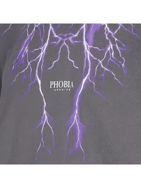 Bluza z kapturem Phobia Archive szara