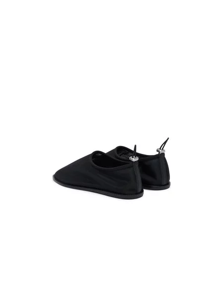 Baleríny Calvin Klein Stretch Ballerina Shoe Spac Mesh čierna