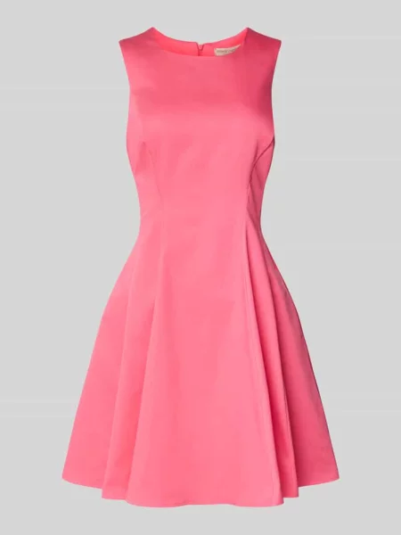 Sukienka koktajlowa z okrągłym dekoltem Rinascimento