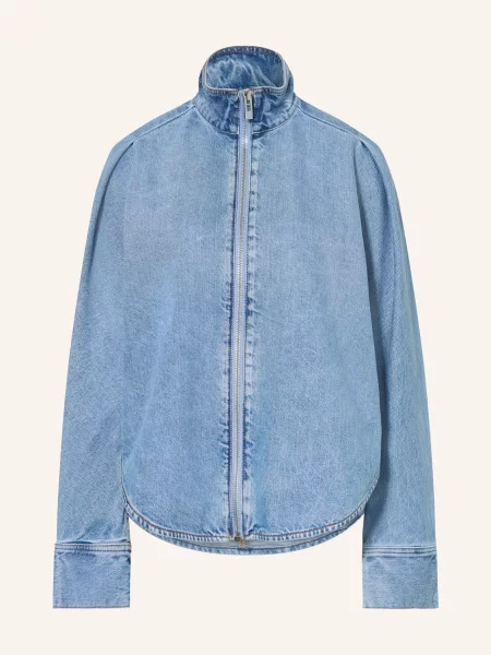 Alaïa Kurtka Dżinsowa blau niebieska