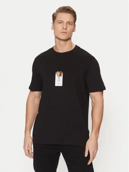 HUGO T-Shirt czarny