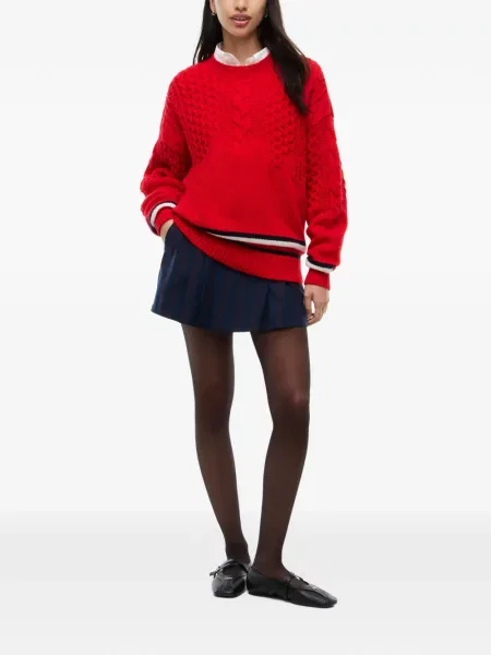 Pulover Tommy Hilfiger roșu