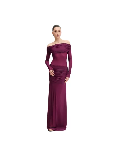 Sukienka maxi Aniye By fioletowa