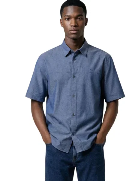 Košile Armani modrá