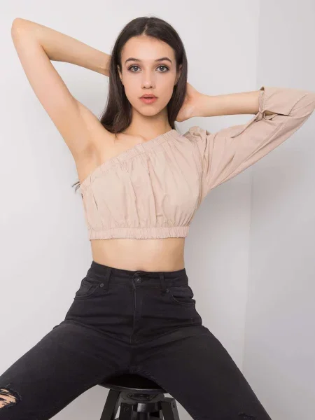 Halenka Fashionhunters béžová