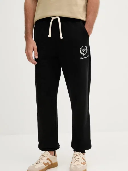 Tepláky Karl Lagerfeld černá