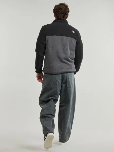 Geacă The North Face din fleece gri