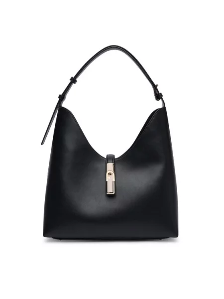 FURLA Geantă de umăr GOCCIA' negru