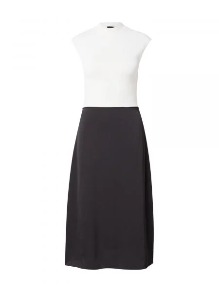 BOSS Rochie tricotat Ferdola ecru negru