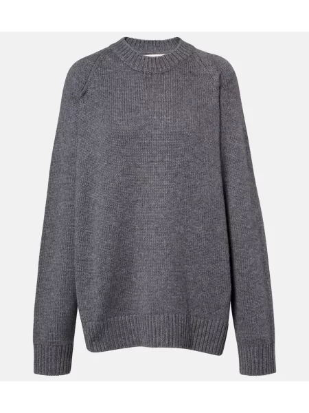 Džemper Lisa Yang od kašmira siva