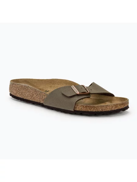 Pantofle BIRKENSTOCK Madrid BFBC Narrow mocha hnědé