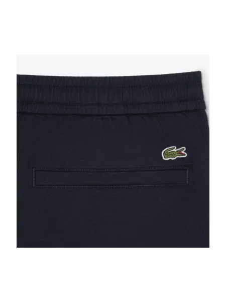 Talie elastică pantaloni Lacoste albastru
