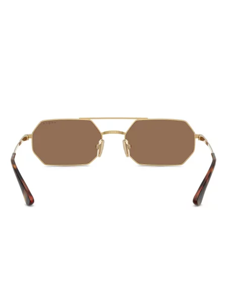Ochelari de soare Vogue Eyewear cu imprimeu geometric auriu
