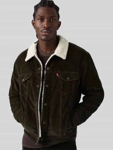 Kurtka jeansowa o kroju regular fit z mieszanki bawełny Levi's czarna
