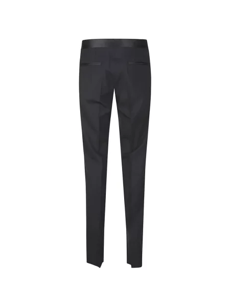 Pantaloni Lardini din satin negru