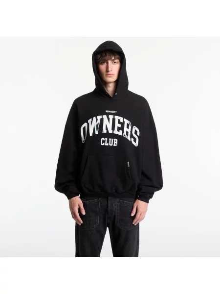 Свитер Represent с капюшоном черный
