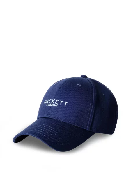 Șapcă Hackett London cu broderie albastru