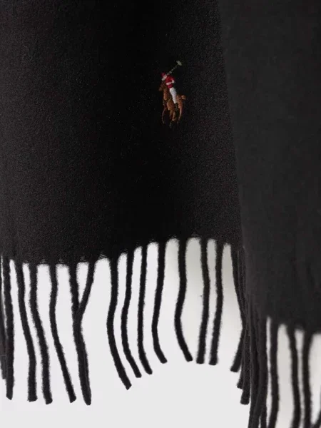 Fular Polo Ralph Lauren de lână negru