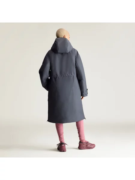 Dlouhá polstrovaná zimní bunda adidas by Stella McCartney černá