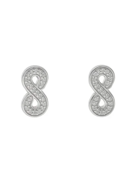 FOSSIL Náušnice strieborná