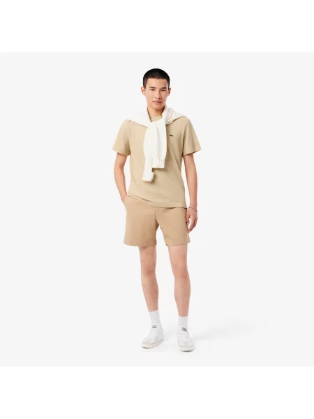 Футболка Lacoste бежевая