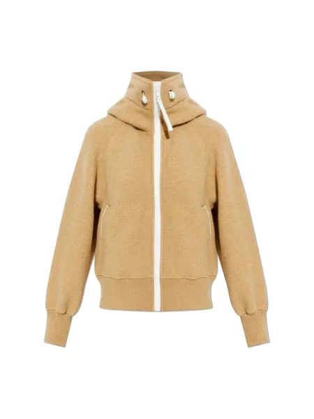 Kurtka bomber Canada Goose wełniany beżowy