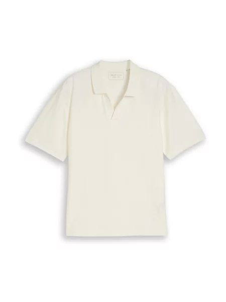 TOM TAILOR DENIM Tricou natural alb