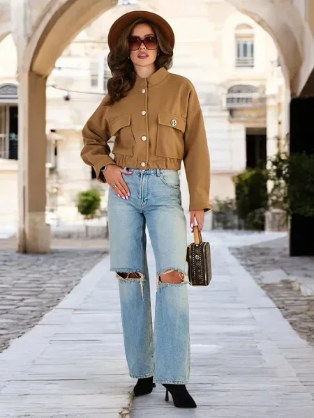 Geacă bomber Resti gri