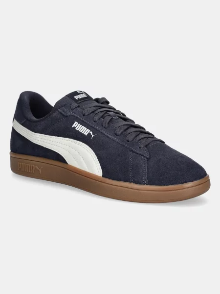 Велурени маратонки Puma PUMA Smash тъмносиньо