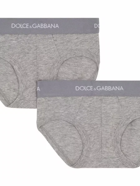Szorty dziecięce Dolce And Gabbana szare