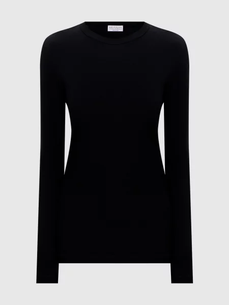 Лонгслив Brunello Cucinelli черный