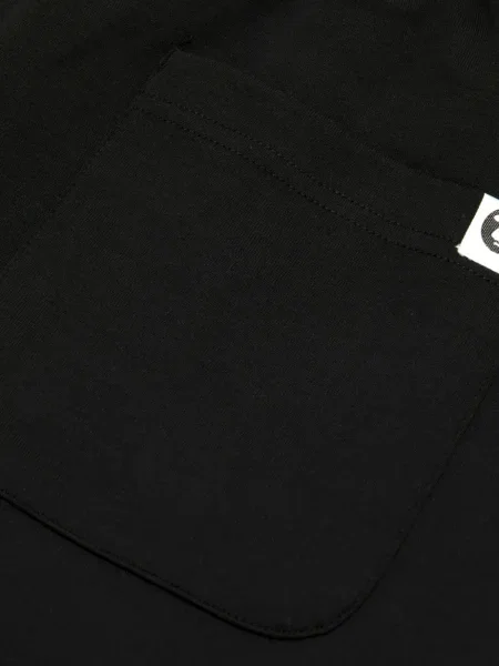 Pantaloni Aape By A Bathing Ape cu broderie negru