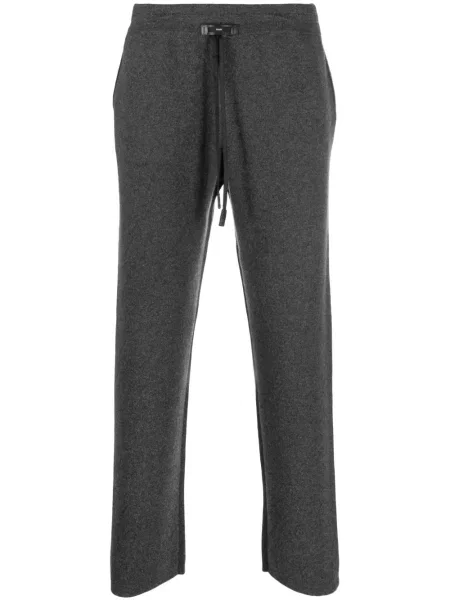 Pantaloni Fendi din cașmir gri