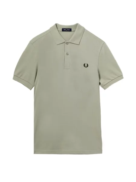 Tricou polo Fred Perry cu broderie verde