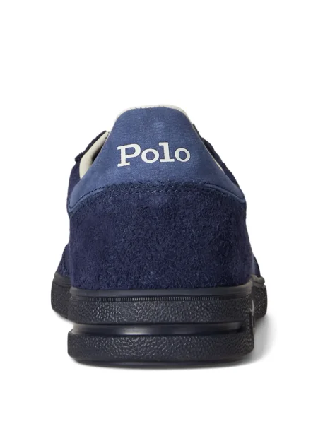 Șapcă Polo Ralph Lauren cu broderie din țesătură twill în carouri albastru