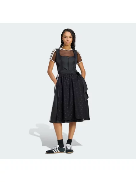 Šaty adidas ORIGINALS DIRNDL černé