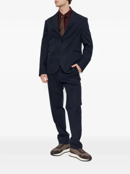 Cămașă Emporio Armani stretch roșu