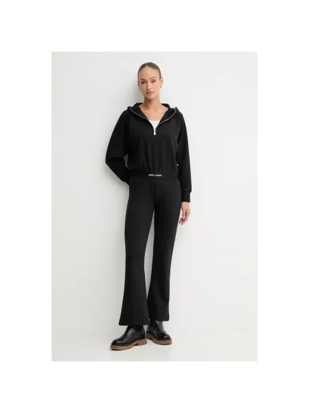 Bluza z kapturem Joop! z kapturem czarna