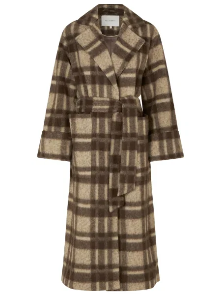 Dea Kudibal Palton de primăvară-toamnă / închis maro