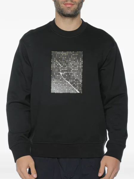 Hanorac Armani Exchange cu imagine negru