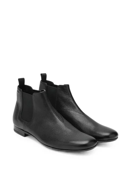 Botine chelsea Prada din piele negru